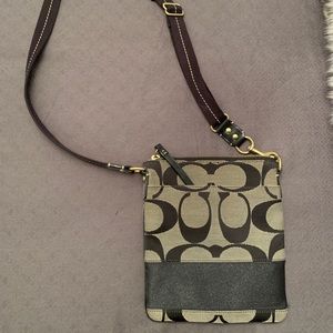 Black Coach Classic crossbody